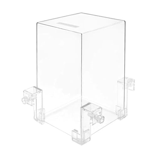 Betta Fischtank, 1 Stück Betta Fish Starter Kit, Aquarium Tank Kit mit Fischturm, klares Hydrokultur-Fischterrarium, hochtransparenter Fischbehälter für Aquarienfische, Aktivitäts-Starter-Kit von bellv