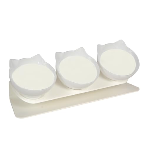 Futternapf für Haustiere, erhöhte Katzenfutterschalen, Anti-Erbrochenes Katzenfutter, gesunde Ernährung, Futternäpfe, erhöhter Indoor-Katzennapf, Stress, Futterbedarf, Schalen für Kätzchen, Hunde, von bellv