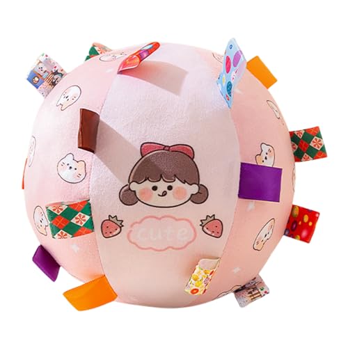 Haustier-Rollball, hörbares Ballspielzeug für Haustiere im Cartoon-Design, weiches, bequemes Ball-Haustierspielzeug, automatisches Haustier-Übungsballspielzeug für Welpen, Hunde, Katzen Pets von bellv