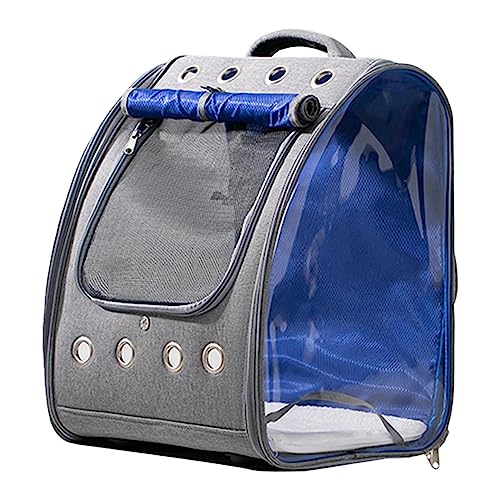 Haustier-Tragerucksack, transparenter Welpentrager-Rucksack, Haustier-Outing-Tasche mit 8-Loch-Belüftung, Sicherheitsmerkmale Kissen Rückenstütze Hundetrage, multifunktionale Katzentaschen für Reisen Haustier-Tragerucksack, transparenter Welpentrager-Rucksack, Haustier-Outing-Tasche mit 8-Loch-Belüftung, Sicherheitsmerkmale Kissen Rückenstütze Hundetrage, multifunktionale Katzentaschen für Reisen von bellv