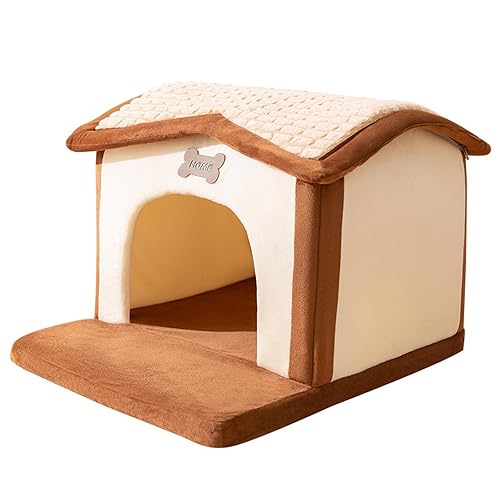 Haustierhaus aus Plüsch, atmungsaktiv, mit Luftzirkulation, waschbares gepolstertes Kissen, abnehmbare Hundehöhle, warmes tragbares Bett für kleine Katzen, Welpen, Haustierhaus aus Plüsch, atmungsaktiv, mit Luftzirkulation, waschbares gepolstertes Kissen, abnehmbare Hundehöhle, warmes tragbares Bett für kleine Katzen, Welpen, von bellv