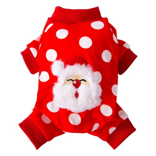 Hund Weihnachtsmann Kleidung | Welpen Katze Urlaub Pullover Outfits Pet Kleidung Overall Pet Kleidung Anzug Niedlich Anzug Hund Weihnachtsmann Kleidung | Welpen Katze Urlaub Pullover Outfits Pet Kleidung Overall Pet Kleidung Anzug Niedlich Anzug von bellv