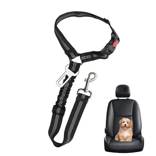 Hunde-Sicherheitsgurt für Auto, Haustier-Sicherheitsgurt, tragbares Hunde-Autogeschirr, Sicherheitsgurt-Set für Welpen, Haustiere, kleine, mittelgroße Hunde Bellv Hunde-Sicherheitsgurt für Auto, Haustier-Sicherheitsgurt, tragbares Hunde-Autogeschirr, Sicherheitsgurt-Set für Welpen, Haustiere, kleine, mittelgroße Hunde Bellv von bellv