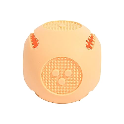 Hundeballspender, Puzzleball Für Gesundes Hundefutter, Fressball Für Hunde, Interaktiver Kauball Für Welpen, Bissfester Oraler Gesunder Ball Für Das Zahnen des Hundes Zum Training, Spielen von bellv