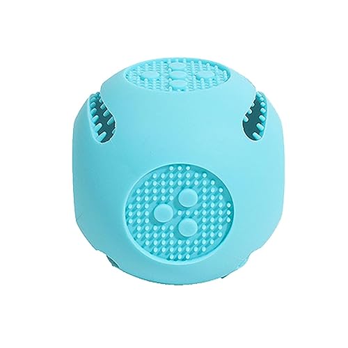 Hundeballspender, Puzzleball Für Gesundes Hundefutter, Fressball Für Hunde, Interaktiver Kauball Für Welpen, Bissfester Oraler Gesunder Ball Für Das Zahnen des Hundes Zum Training, Spielen von bellv