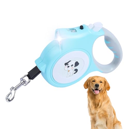 Hundeleine mit Licht - Leuchtende Hundeleine für nächtliche Spaziergänge mit Bremse,Hundetrainingsprodukte für Spaziergänge, Reisen, Festivalumzüge, Camping, Ausflü e Bellv Hundeleine mit Licht - Leuchtende Hundeleine für nächtliche Spaziergänge mit Bremse,Hundetrainingsprodukte für Spaziergänge, Reisen, Festivalumzüge, Camping, Ausflü e Bellv von bellv
