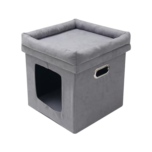 Katzenbett mit verschleißfestem Stoff, wasserdicht, tragbar, waschbar, für Kätzchen, Welpen Katzenbett mit verschleißfestem Stoff, wasserdicht, tragbar, waschbar, für Kätzchen, Welpen von bellv
