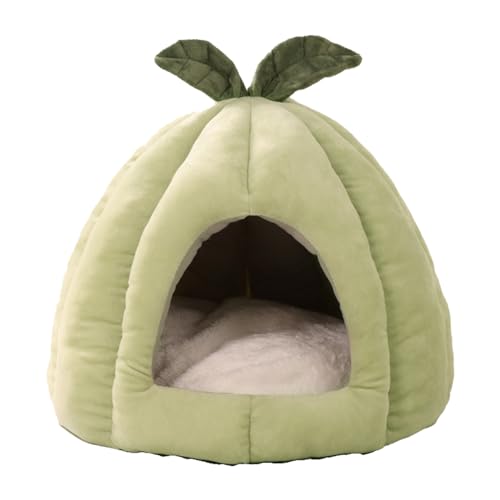 Katzenbettwäsche für den Innen und Außenbereich, rutschfest, süßes Katzenbett in Melonenform, Katzenhöhle, weiches Hundehaus, Katzenversteck für Hasen, Haustiere, Hunde, Kaninchen, Katzen Katzenbettwäsche für den Innen und Außenbereich, rutschfest, süßes Katzenbett in Melonenform, Katzenhöhle, weiches Hundehaus, Katzenversteck für Hasen, Haustiere, Hunde, Kaninchen, Katzen von bellv