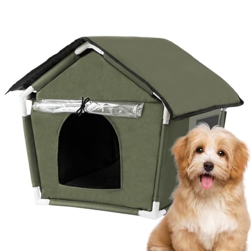 Katzenhaus Outdoor für den Winter | Oxford Tuch Wetterfest Katzennest | Haustierhaus mit Abnehmbarem Kissen, Wasserdicht Outdoor Faltbar für Welpen, Katzen, Streunende Haustiere, Hunde Bellv Katzenhaus Outdoor für den Winter | Oxford Tuch Wetterfest Katzennest | Haustierhaus mit Abnehmbarem Kissen, Wasserdicht Outdoor Faltbar für Welpen, Katzen, Streunende Haustiere, Hunde Bellv von bellv