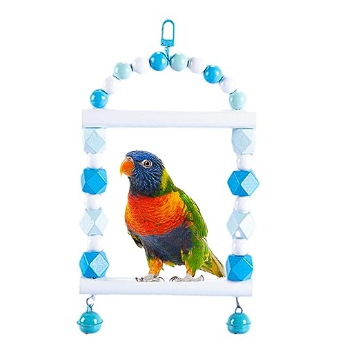Kletterspielzeug für Vögel | Papageienkäfig-Spielzeug zum Klettern zum Kauen, Vogelkäfig, vielseitig für Nymphensittiche, Papageien, Hühner, Hamster, Rennmäuse Bellv Kletterspielzeug für Vögel | Papageienkäfig-Spielzeug zum Klettern zum Kauen, Vogelkäfig, vielseitig für Nymphensittiche, Papageien, Hühner, Hamster, Rennmäuse Bellv von bellv
