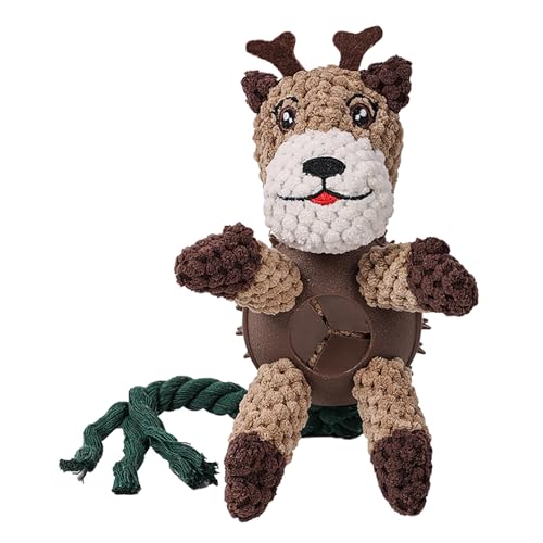 Quietschendes Spielzeug für Weihnachten, niedliches Hundezahnen, Plüschtier mit Quietscher, knisterndes Hundespielzeug, gefülltes Haustier-Kauspielzeug, Wellness-Welpenkauer, Quietsch-Stimulation für Quietschendes Spielzeug für Weihnachten, niedliches Hundezahnen, Plüschtier mit Quietscher, knisterndes Hundespielzeug, gefülltes Haustier-Kauspielzeug, Wellness-Welpenkauer, Quietsch-Stimulation für von bellv