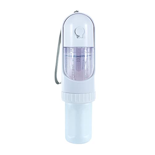 Reise-Wasserflasche für Hunde | Tragbare 2-in-1-Design Hundewasserflasche und Welpentrinknapf | Tragbare Welpentrinkschüssel, auslaufsicherer Hundefutter- und Wassernapf zum Trinken und Essen Bellv von bellv