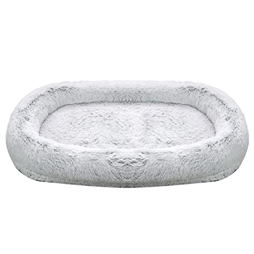 Rundes Hundebett, beruhigend, Hundebetten aus Plüsch, bequemes Haustierbett, Donut Cuddler, Hundebetten aus Plüsch, waschbar, Hundebett von bellv