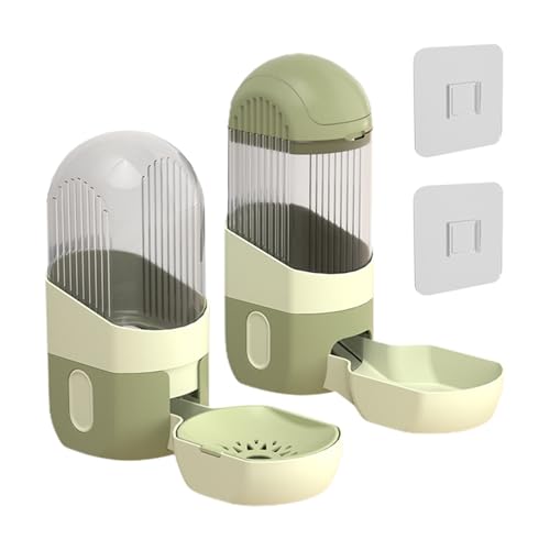 Schwerkraft-Kaninchenfutterautomat, 2-in-1-Automatik-Kaninchenfutterspender, Kaninchenfutterspender, hängender Kaninchenfutterspender, abnehmbarer Kaninchenfutternapf für Kaninchen Meerschweinchen Kat Schwerkraft-Kaninchenfutterautomat, 2-in-1-Automatik-Kaninchenfutterspender, Kaninchenfutterspender, hängender Kaninchenfutterspender, abnehmbarer Kaninchenfutternapf für Kaninchen Meerschweinchen Kat von bellv