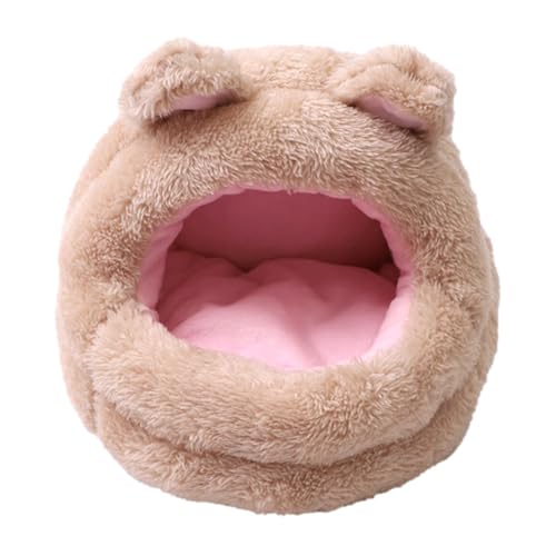 Warmes Haustierbett für Hamster, Haustiere, mit Bett, Zwergkaninchen, Igel, Fleece, warm und bequem, Zubehör für Kleintiere, Eichhörnchen, Maus, Segelflugzeug, Chinchilla Warmes Haustierbett für Hamster, Haustiere, mit Bett, Zwergkaninchen, Igel, Fleece, warm und bequem, Zubehör für Kleintiere, Eichhörnchen, Maus, Segelflugzeug, Chinchilla von bellv