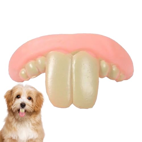 Zahnersatz für Hunde - Gefälschte Zähne für Hunde, kreativ, humorvoll, reißfest, einfach anzubringen, Hundespielzeug, lustiges Halloween-Kostüm für Hunde Zahnersatz für Hunde - Gefälschte Zähne für Hunde, kreativ, humorvoll, reißfest, einfach anzubringen, Hundespielzeug, lustiges Halloween-Kostüm für Hunde von bellv