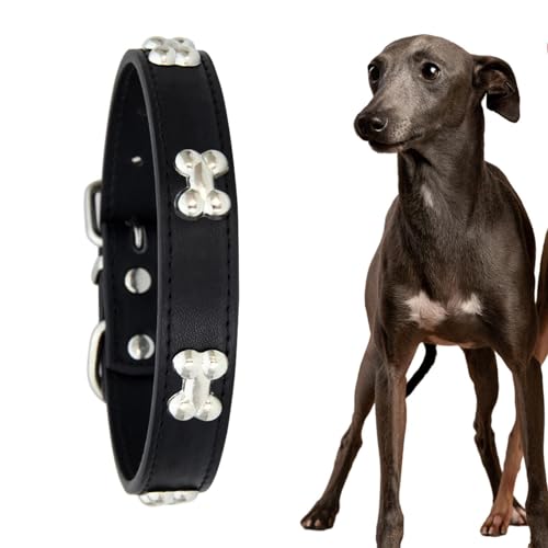 bellv Großes Hundehalsband aus Leder - Mesh-Hundehalsbänder für mittelgroße Hunde mit Schnallen,Haustierzubehör zum Spazierengehen, Joggen, Camping, Wandern, Training, Freizeitaktivitäten bellv Großes Hundehalsband aus Leder - Mesh-Hundehalsbänder für mittelgroße Hunde mit Schnallen,Haustierzubehör zum Spazierengehen, Joggen, Camping, Wandern, Training, Freizeitaktivitäten von bellv