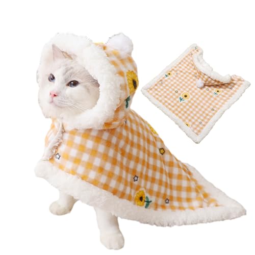 bellv Hundedecke | -Winter-Katzenbekleidung, Katzenumhang Kostüm mit – -Winter-Katzenbekleidung, Katzen-Umhang, Kostüm, Haustier-Hunde-Abdeckung für kleine, mittelgroße Haustiere bellv Hundedecke | -Winter-Katzenbekleidung, Katzenumhang Kostüm mit – -Winter-Katzenbekleidung, Katzen-Umhang, Kostüm, Haustier-Hunde-Abdeckung für kleine, mittelgroße Haustiere von bellv