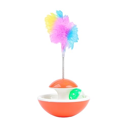 bellv Katzen-Federspielzeug | Rasselglocken-Spielzeug, Kätzchen-Auto-Balancing-Ball, Haustier-Übungsspielzeug für Arbeitszimmer, Katzenhaus, Haustierhaus, Haustiergeschäft, Wohnzimmer, Schlafzimmer bellv Katzen-Federspielzeug | Rasselglocken-Spielzeug, Kätzchen-Auto-Balancing-Ball, Haustier-Übungsspielzeug für Arbeitszimmer, Katzenhaus, Haustierhaus, Haustiergeschäft, Wohnzimmer, Schlafzimmer von bellv
