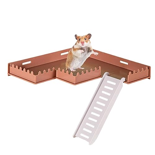 bellv Spielständer für Hamster, Kletterleiter, Käfig, Spielplatz für Hamster, Haustierbedarf, Kleintier-Lebensraum, Dekoration für Hamster, Igel, Eichhörnchen, Rennmäuse, Chinchillas, Papageien, bellv Spielständer für Hamster, Kletterleiter, Käfig, Spielplatz für Hamster, Haustierbedarf, Kleintier-Lebensraum, Dekoration für Hamster, Igel, Eichhörnchen, Rennmäuse, Chinchillas, Papageien, von bellv