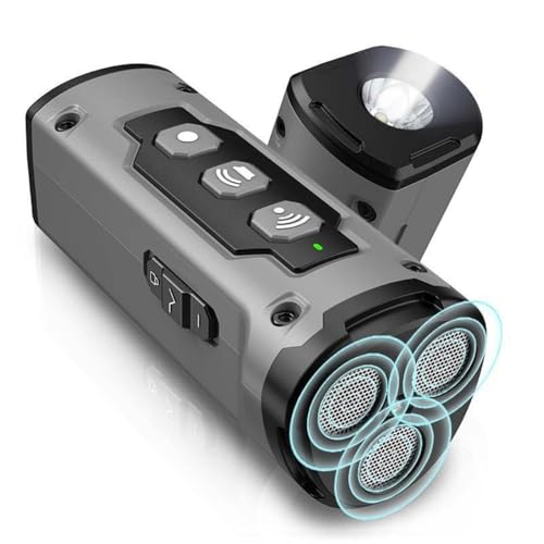 bergxperten solavie BarkStop Hundetrainer，Ultraschall-Hundeabwehrgerät mit LED-Licht, sanftes Ultraschalltraining von bergxperten
