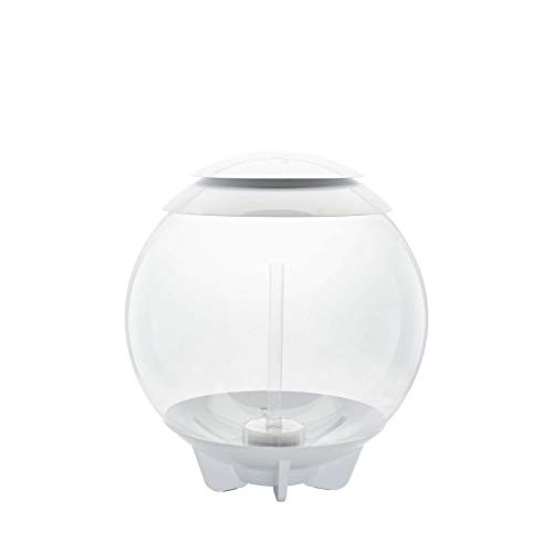 biOrb HALO 30 LED, weiß - 360-Grad Deko-Aquarium / Komplett-Set aus Acryl-Glas mit LED-Beleuchtung, Filter-System und Boden-Keramik von biOrb