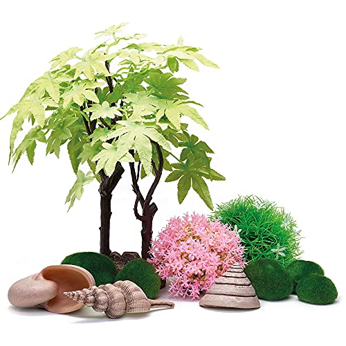 biOrb 55029 Decor Set 30L Sommer - Aquariendekoration mit realistischen künstlichen Wasserpflanzen, Wurzeln und Steinen | für Süßwasser und Meerwasser biOrb 55029 Decor Set 30L Sommer - Aquariendekoration mit realistischen künstlichen Wasserpflanzen, Wurzeln und Steinen | für Süßwasser und Meerwasser von biOrb