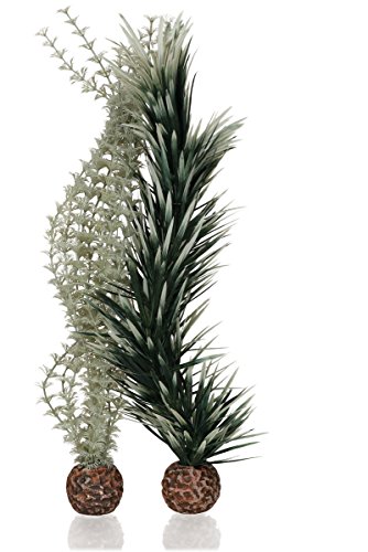 biOrb 55072 Ambulia grau / grün L - naturnahe, künstliche Dekopflanze zum Verschönern von Süßwasseraquarien und Meerwasseraquarien von biOrb