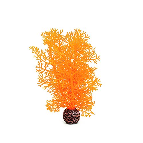 biOrb Hornkoralle, orange - naturnahe Koralle aus Kunststoff | Aquariendekoration | leichte Reinigung | geeignet für Süßwasser und Meerwasser von biOrb