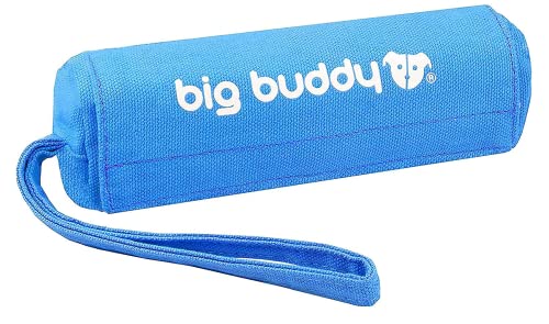 big buddy Canvas Futterdummy, Futterbeutel für Hunde, Apportierdummy zur Hundeerziehung (Blau) von big buddy