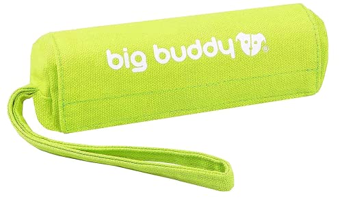big buddy Canvas Futterdummy, Futterbeutel für Hunde, Apportierdummy zur Hundeerziehung (1x, Grün) von big buddy