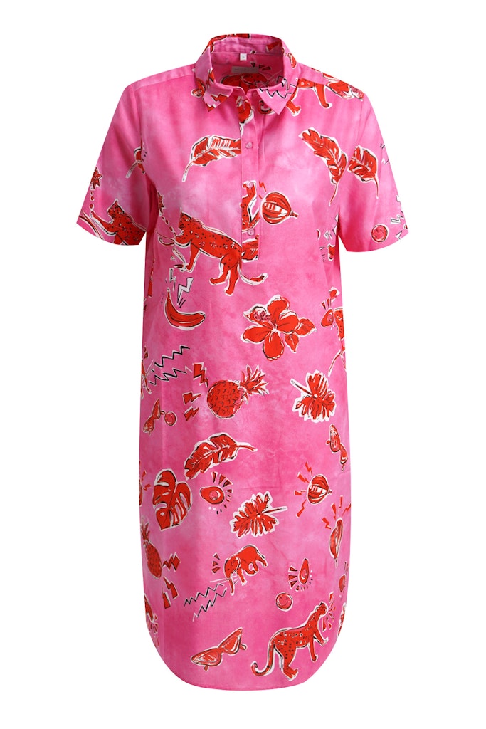 1/2 sleeve shirtdress