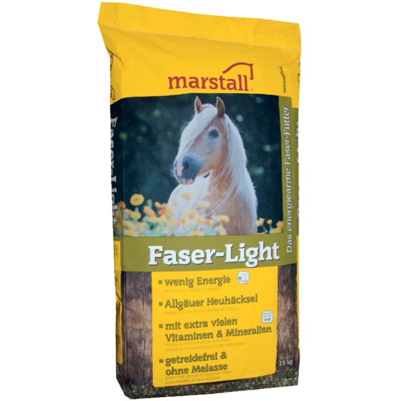 10 x 15 kg Marstall Faser Light - energie- und stärkereduziert 15 kg Beutel