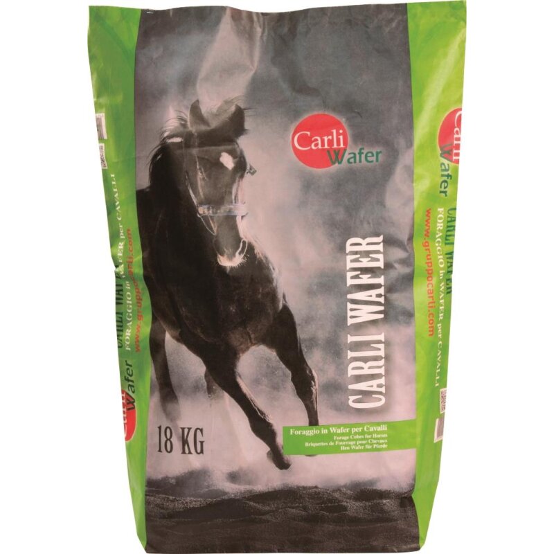 2 Paletten gesamt 60 x18 kg=1080 kg Carli Wafer Heu-Luzerne Würfel (14,20 EUR / Beutel)