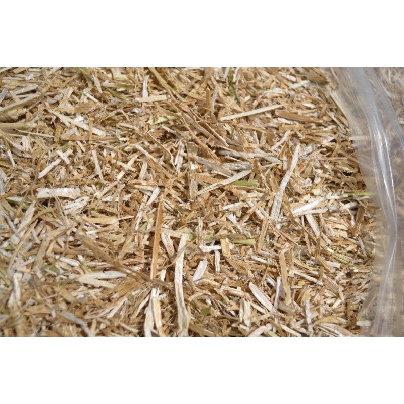3 Paletten Rapsstroh gehäckselt 96 x 20kg (11,80 EUR/Beutel)
