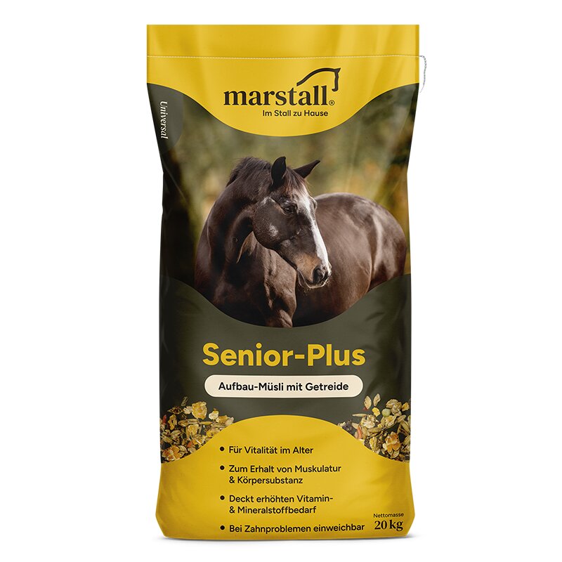 3 x Marstall Senior Plus 20 kg Beutel = 60 kg (27,70 EUR / Beutel)