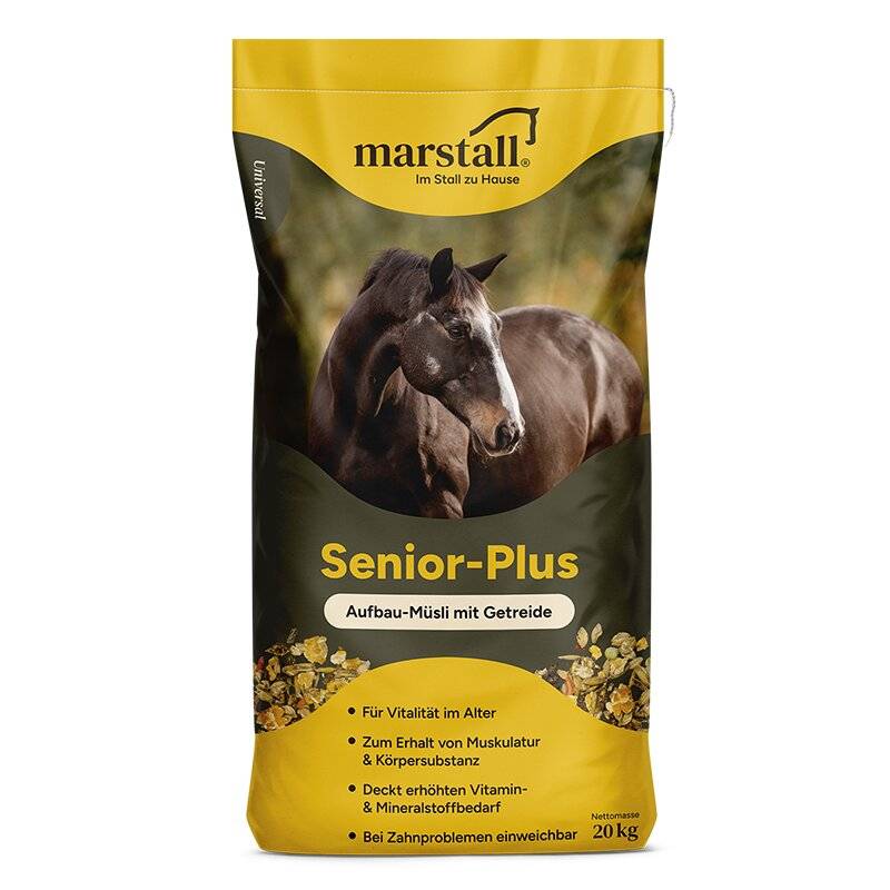 3 x Marstall Senior Plus 20 kg Beutel = 60 kg (27,70 EUR / Beutel)