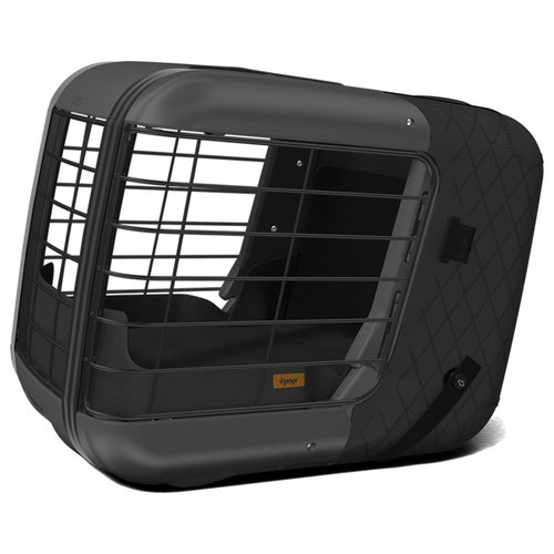 4pets Transportbox Caree Black Series