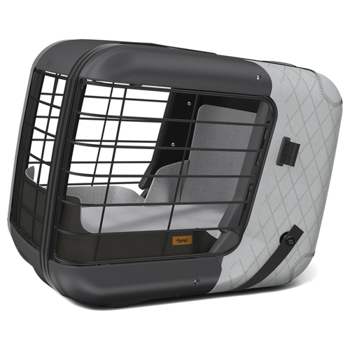 4pets Transportbox Caree cool grey
