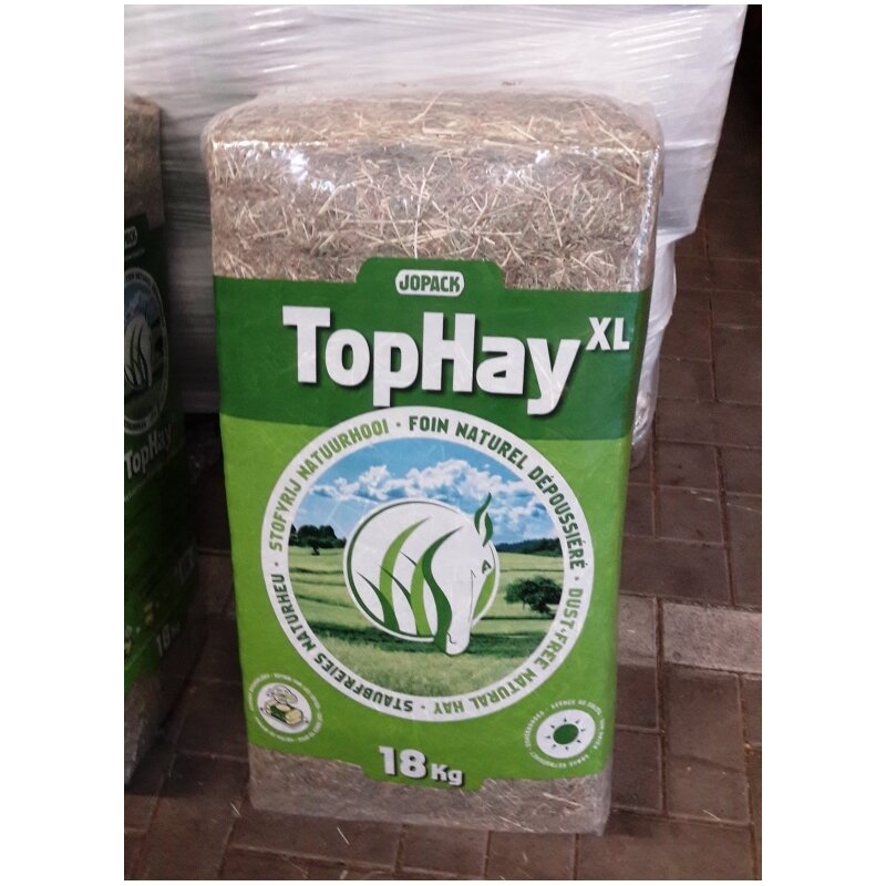 5 Euro Paletten Top Hay Wiesenheu 5 x 18 x 18 kg = 1620 kg (13,80 EUR/Beutel)