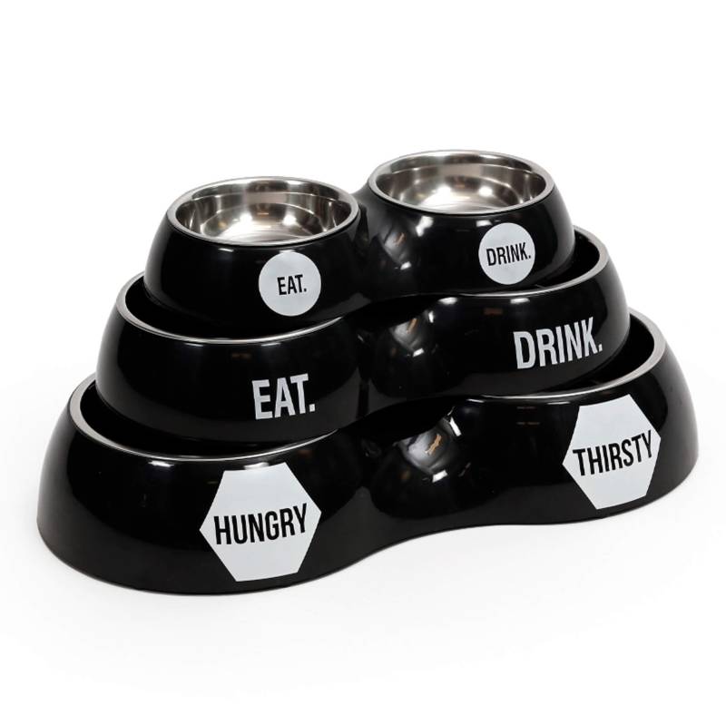 51DN - Dinner Bowl Double - Schwarz, M
