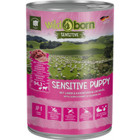 6 x 400g, WILDBORN Sensitive Puppy Welpenfutter, Hundefutter für Welpen von Wildborn