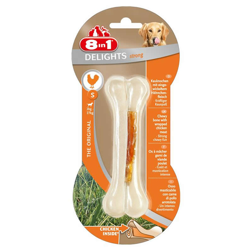 8in1 Dental Delights Kauknochen Strong S