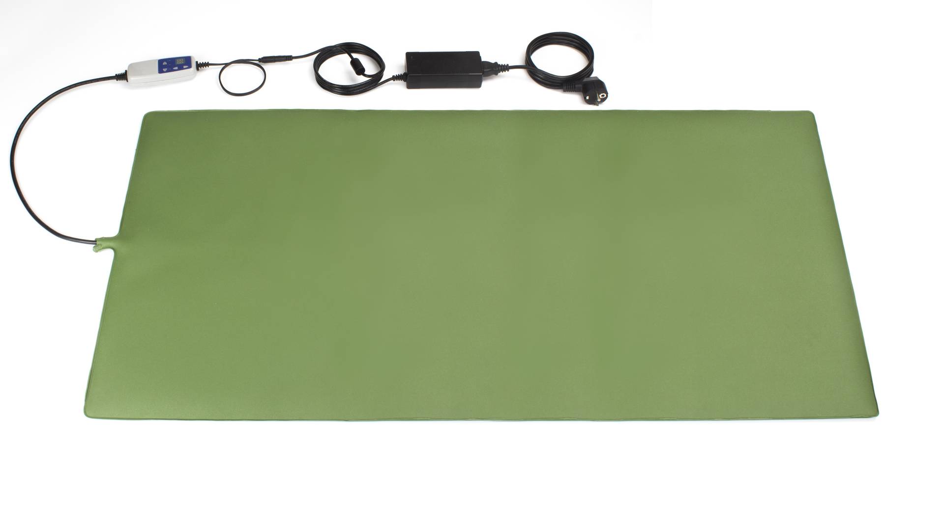 9-Stufen Heizmatte 100x50cm, m. Timer, 24V-Trafo