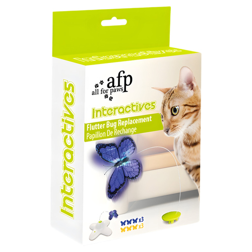 AFP Ersatz Schmetterlinge für Interactive Schmetterling flimmernd - 6er Pack