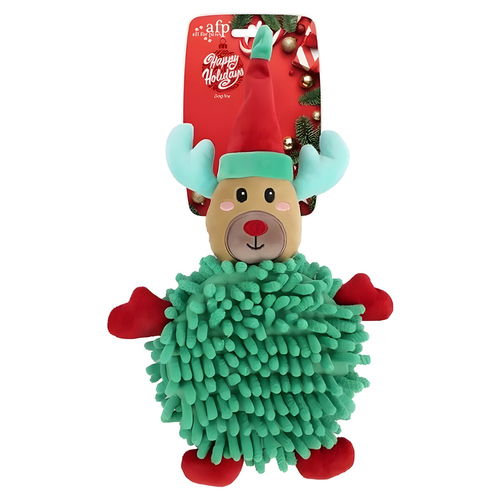 AFP Hundespielzeug Happy Holidays Big Belly Rentier