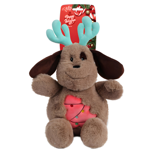 AFP Hundespielzeug Happy Holidays Geschenk Hund