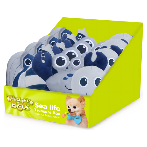 AFP Hundespielzeug Sea Life Treasure Box Meerestiere - 24er Pack AFP Hundespielzeug Sea Life Treasure Box Meerestiere - 24er Pack