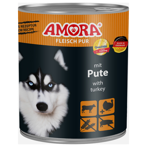 AMORA Fleisch Pur Adult Pute 800 g AMORA Fleisch Pur Adult Pute 800 g