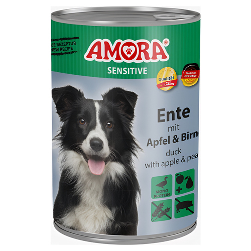 AMORA Sensitive Ente mit Apfel & Birne 400 g